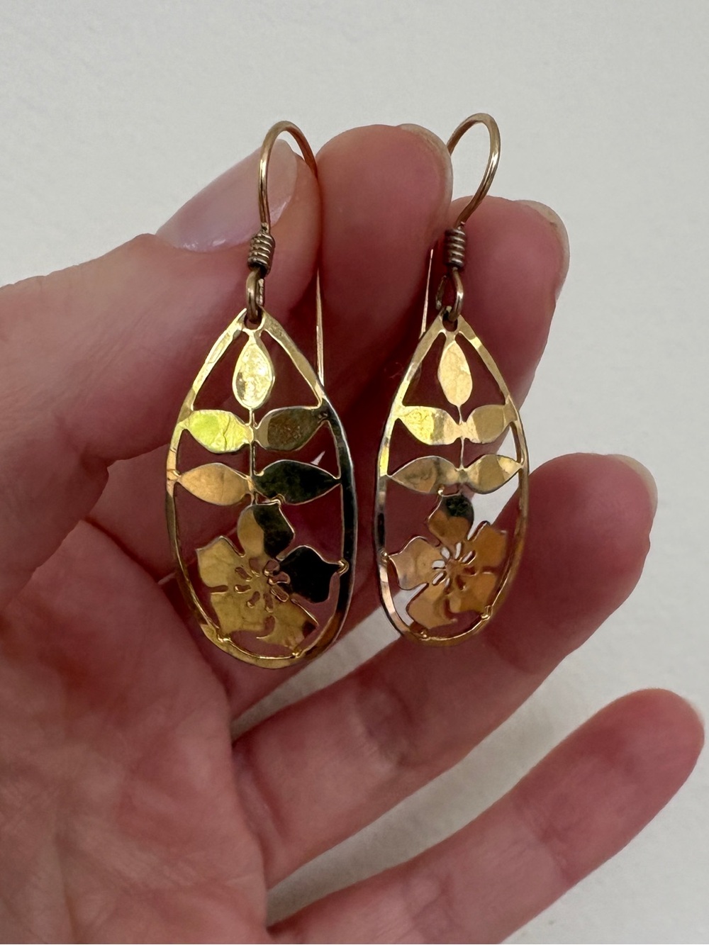 Wild Bryde Gold Dangle Earrings